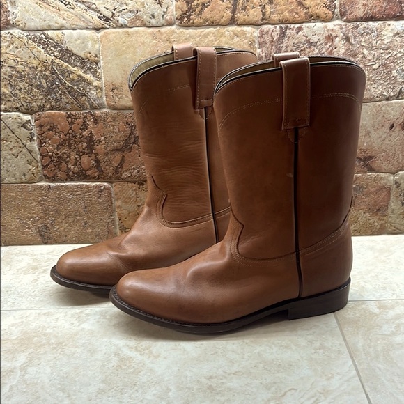 Forastero Men Boots Leather Texas Cowboy Made In Mexico Brown Shoes Size 8.5 - Picture 3 of 16